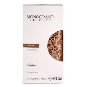 Monograno Felicetti Pasta Ditalini FARRO/Spelt 500g, bio