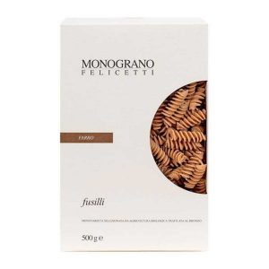 Monograno Felicetti Pasta Fusilli FARRO/Spelt 500g, bio