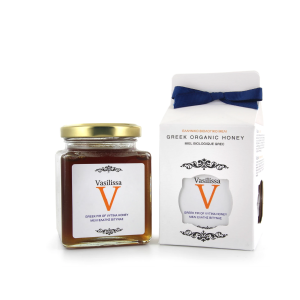 Vasilissa Honey Dennenhoning van Vytina 250gr, bio