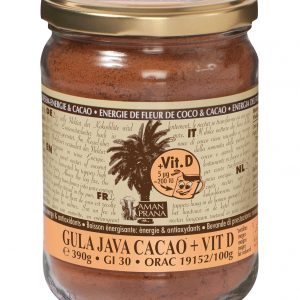 Amanprana Gula Java Cacao met VIT. D 390g, bio