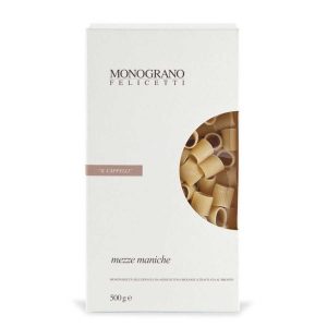 Monograno Felicetti Pasta Mezze Maniche IL CAPPELLI 500g, bio