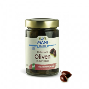MANI Kalamata-olijven in olijfolie 280g, bio