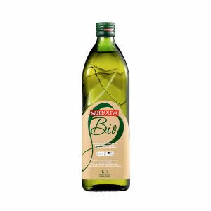 Mueloliva Extra Vierge Olijfolie Glas 1l, bio