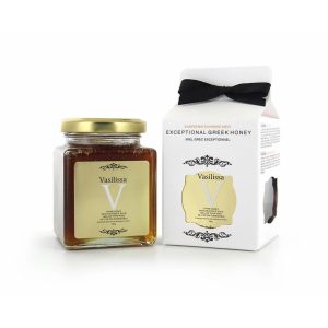 Vasilissa Honey Tijmhoning met 24K Eetbaar Goud 250g
