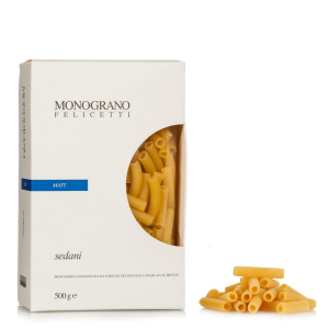 Monograno Felicetti Pasta Sedani MATT 500g, bio