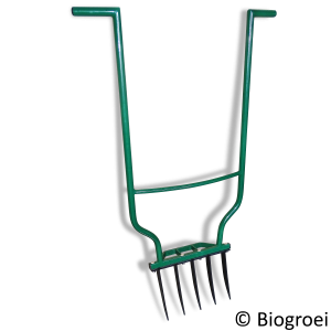 Ergonomische woelvork