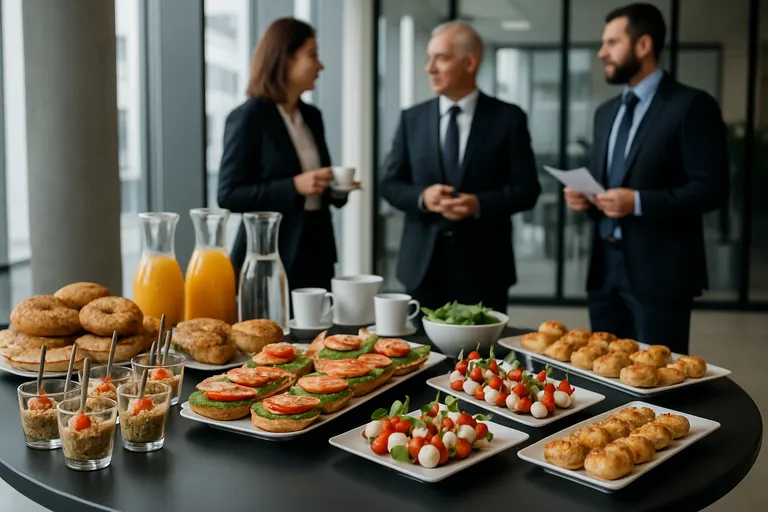 Catering voor zakelijke bijeenkomsten